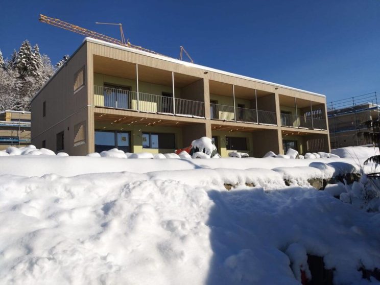 Überbauung Waldegg in Alterswil, Haus 6 von aussen stand: Februar 2019)