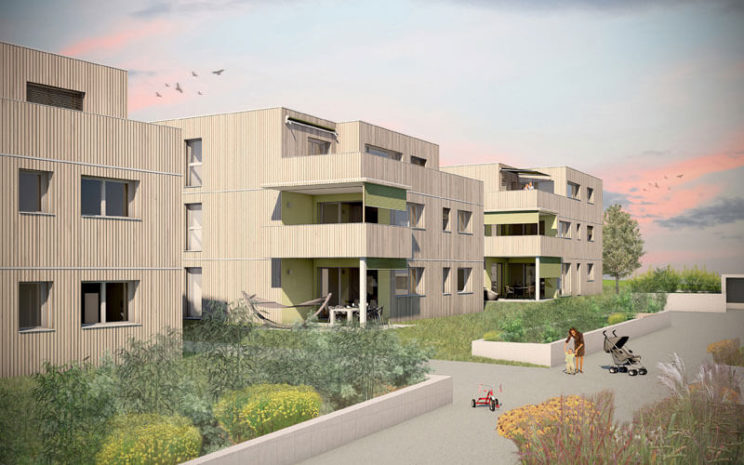 Visual bei der Planung (Haus 1, 2 und 3)