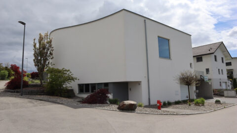 Die Fassade vorher.