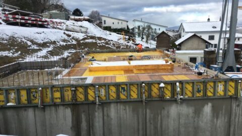 Schalen Decke