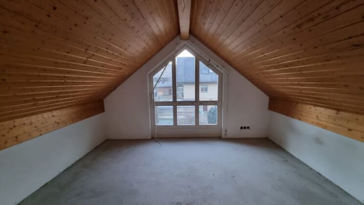 Decke in Holztäfer
