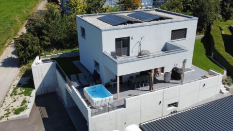 Haus von oben