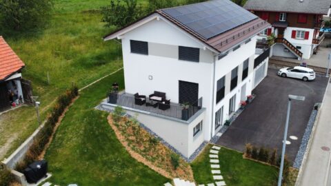 Haus von oben