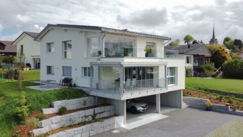 Haus von oben