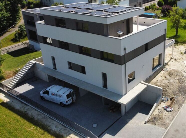 Haus von vorne