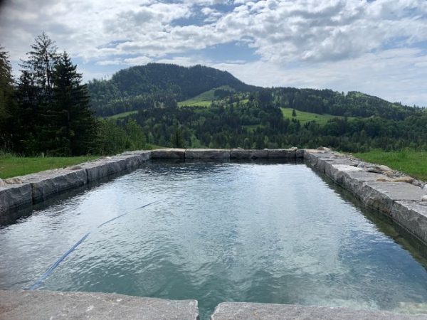 Infinity Naturstein-Pool
